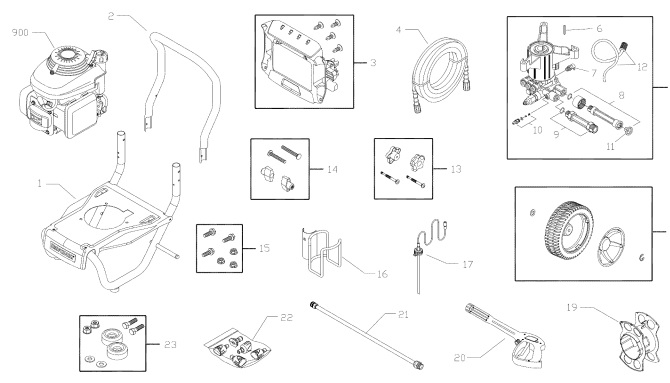 Craftsman Pressure Washer 580752630 Parts